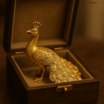 La fameuse boîte de paon d’or