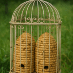 La fameuse cage de la paire ruches