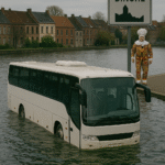 Le fameux car naval de Binche