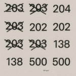 Le fameux dicton « Jamais 203 »