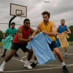 Les fameux joueurs de blouses