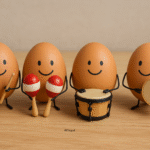 Le fameux groupe « oeufs rythmiques »