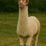 Le fameux Serge, lama