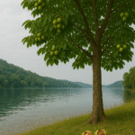 Le fameux noyer du lac